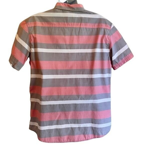 Holton Canvas Cloth Short Sleeve Button Down Casual Shirt Mens XL - Picture 5 of 9